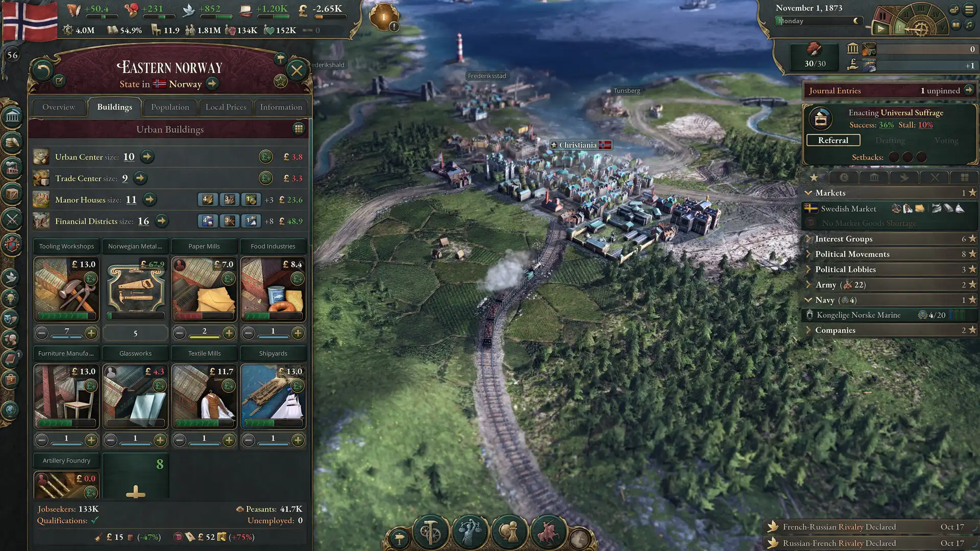 Скриншот Victoria 3 2